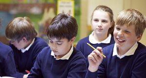 Students in classroom